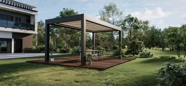 pergola bioclimatique motorisée 6x3