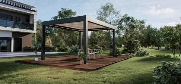 pergola bioclimatique motorisée 4x5