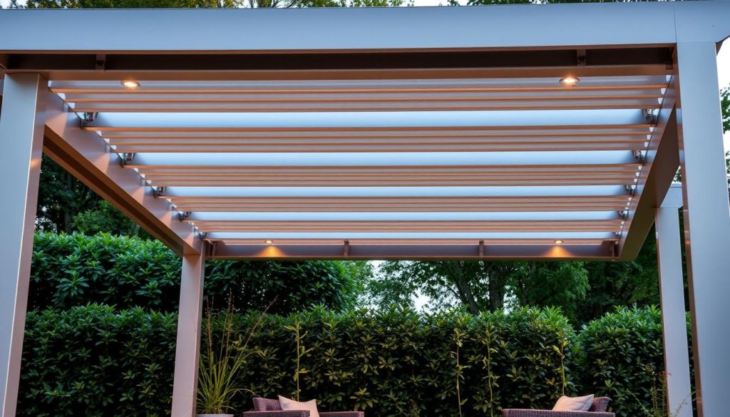 pergola bioclimatique aluminium