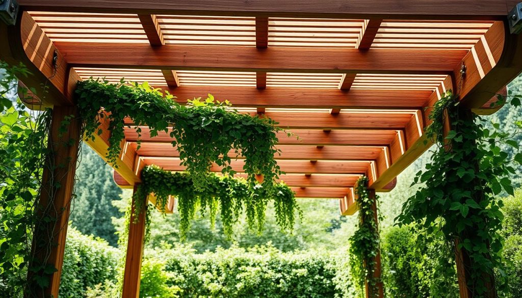 pergola bioclimatique bois