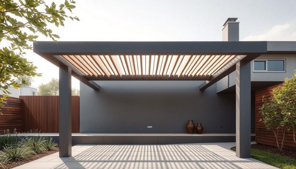 pergola bioclimatique moderne